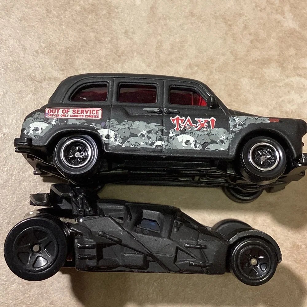 Mattel Two Black Cars